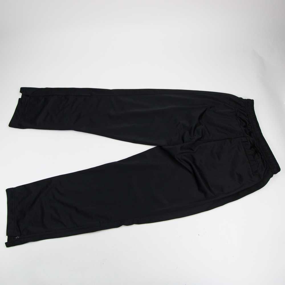 Reebok Athletic Pants Men's Black Used - image 4