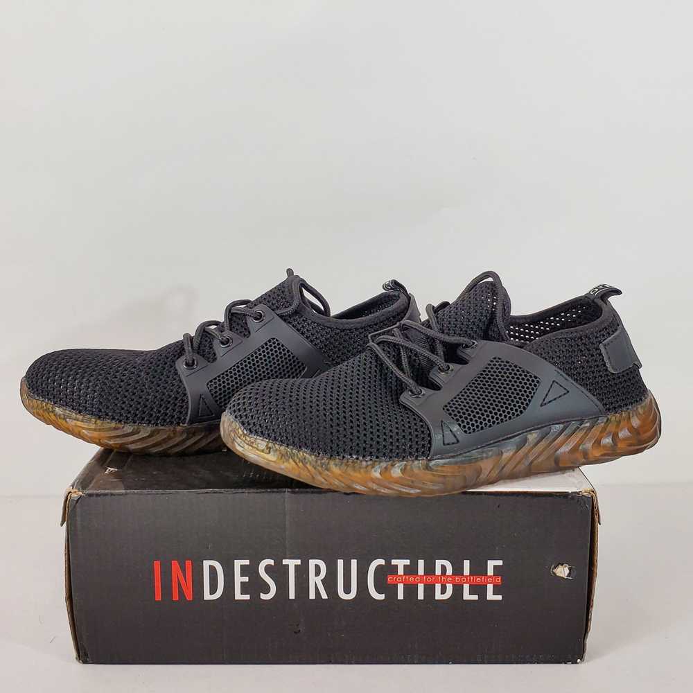 Indestructible Mesh Steel Toe Sneakers Black 12 - image 8
