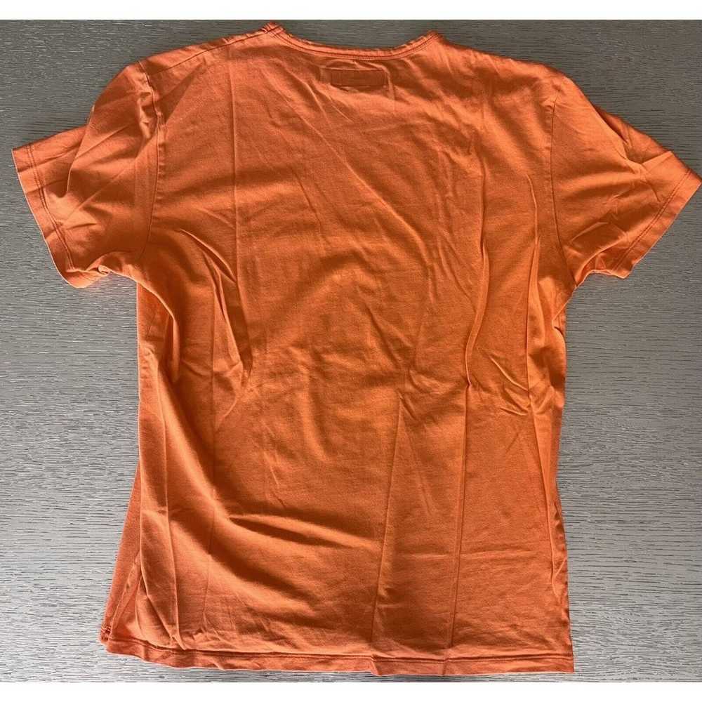 Vilebrequin Shirt Mens Large Orange Turtle Short … - image 4