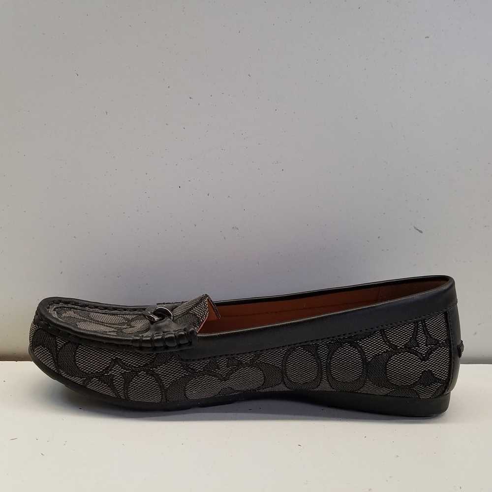 COACH Olive Gray Signature Ballet Loafers Shoes W… - image 2