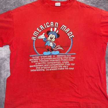 1980s Mickey Mouse “American Made” Disney Single S