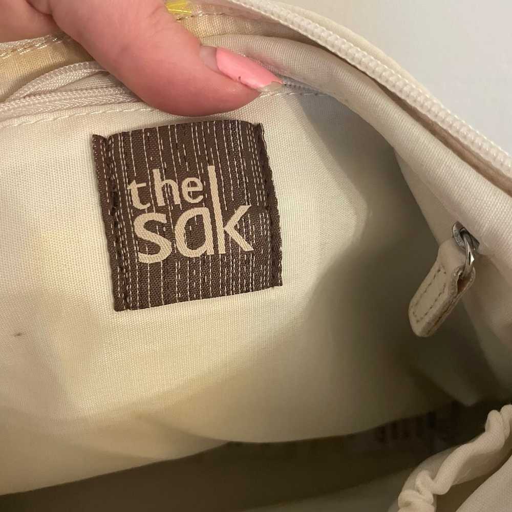 The Sak Vintage Y2K white leather shoulder bag - image 6