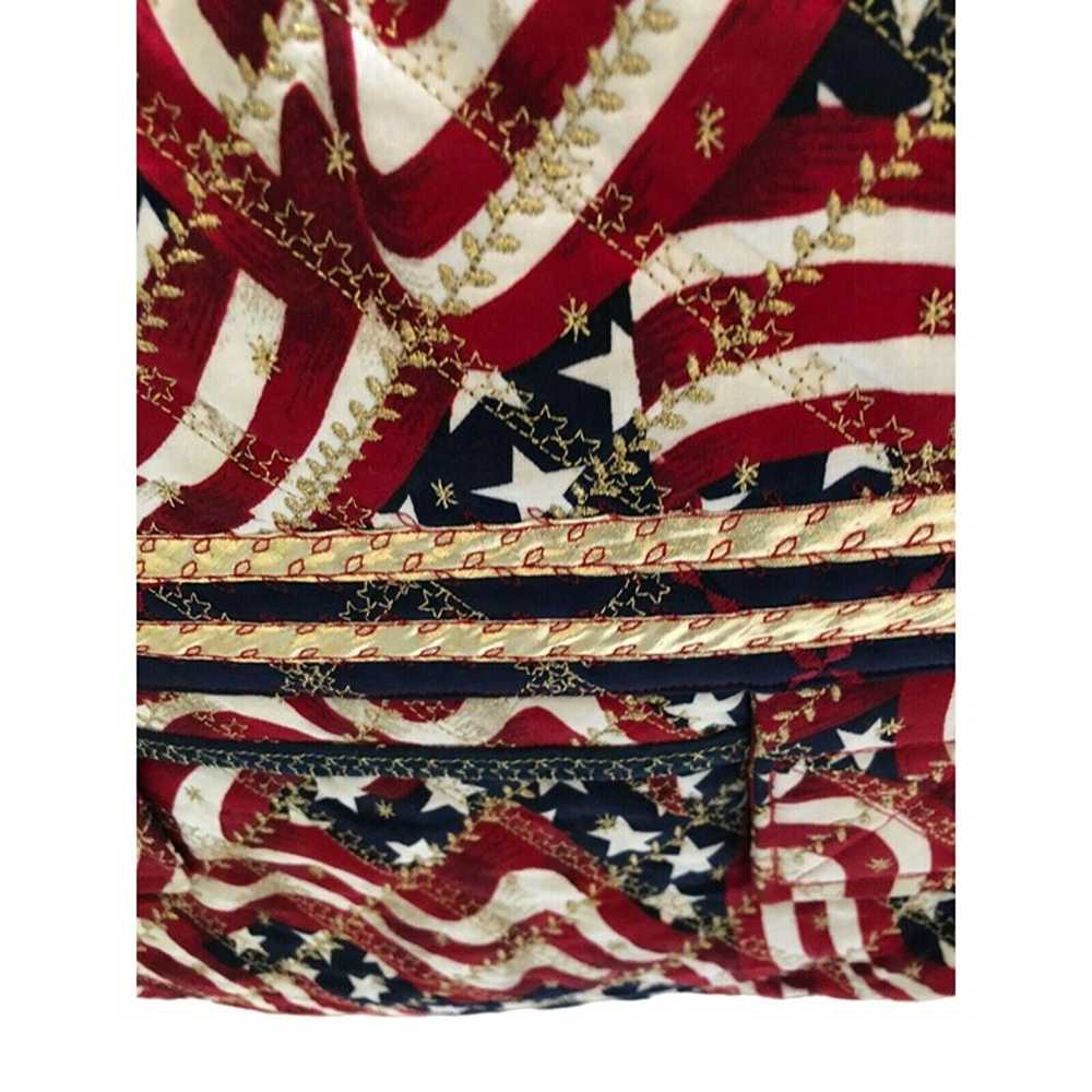 Vintage Bag Purse Handbag Tote Americana Patrioti… - image 3