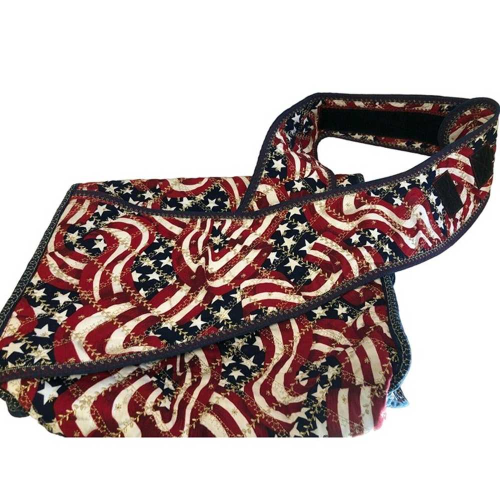 Vintage Bag Purse Handbag Tote Americana Patrioti… - image 5