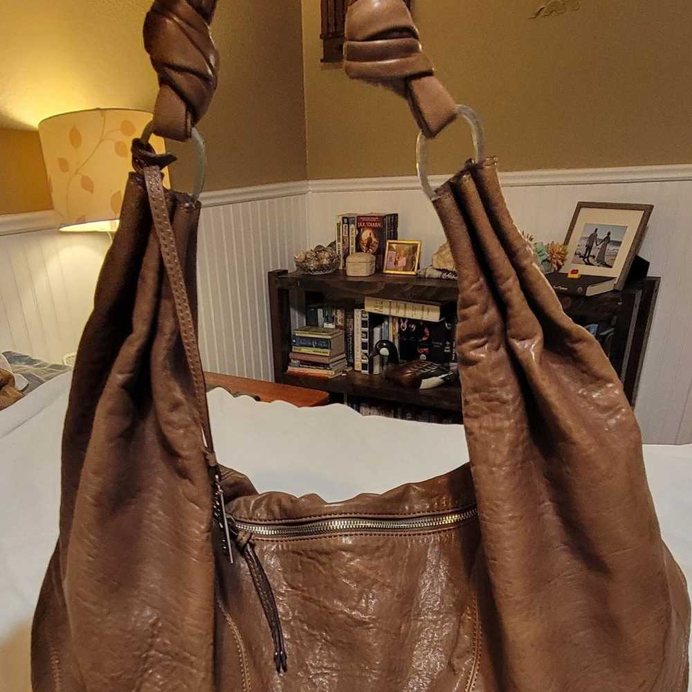 Leather Hobo Rabeanco Bag - image 6
