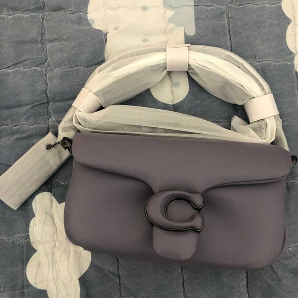 Coach violet Pillow Tabby 18 Handbag - image 1