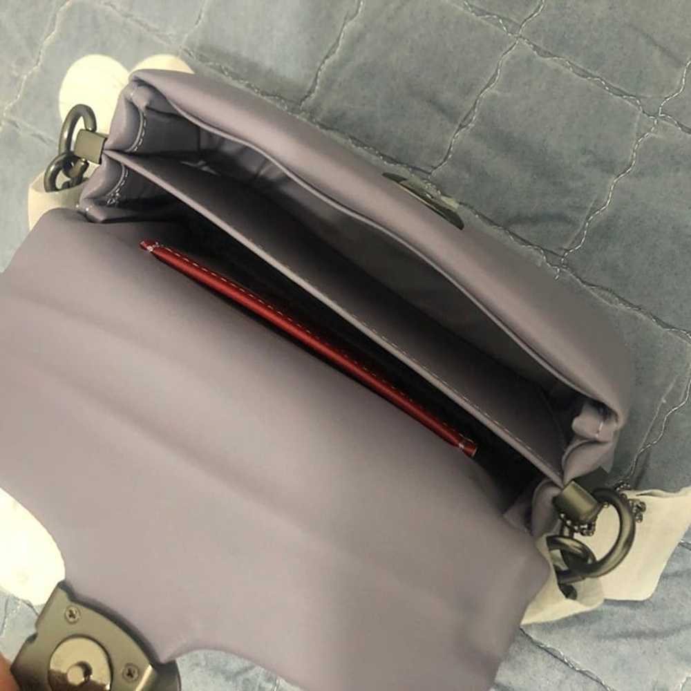 Coach violet Pillow Tabby 18 Handbag - image 6