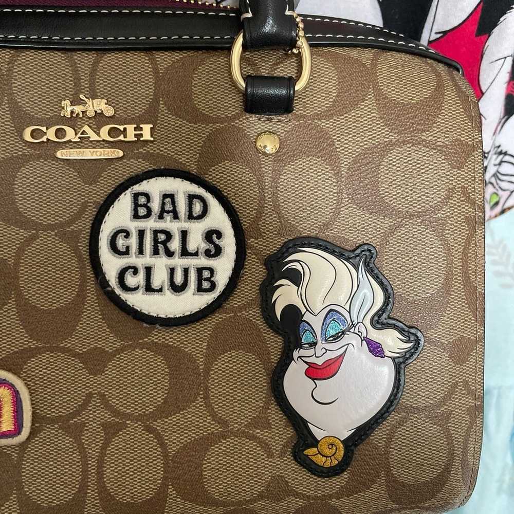 Coach Disney X Coach Rowan Satchel- Bad girls Club - image 4