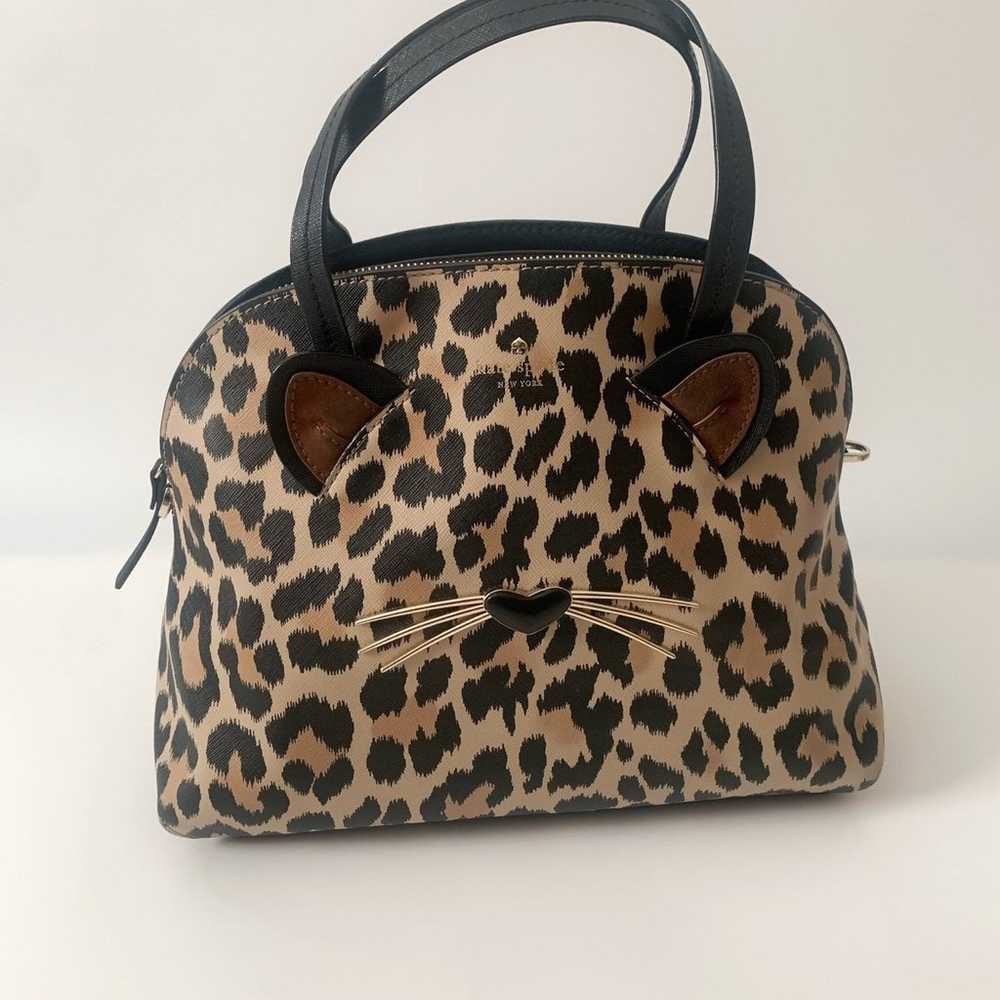 Kate Spade Leopard Cat Satchel | Kate Spade New Y… - image 4