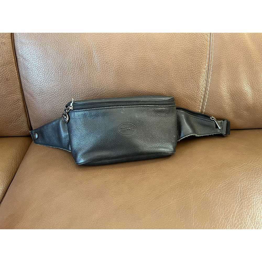 Vntg Longchamp Le Foulonne Vintage Fanny/Belt Bag… - image 1