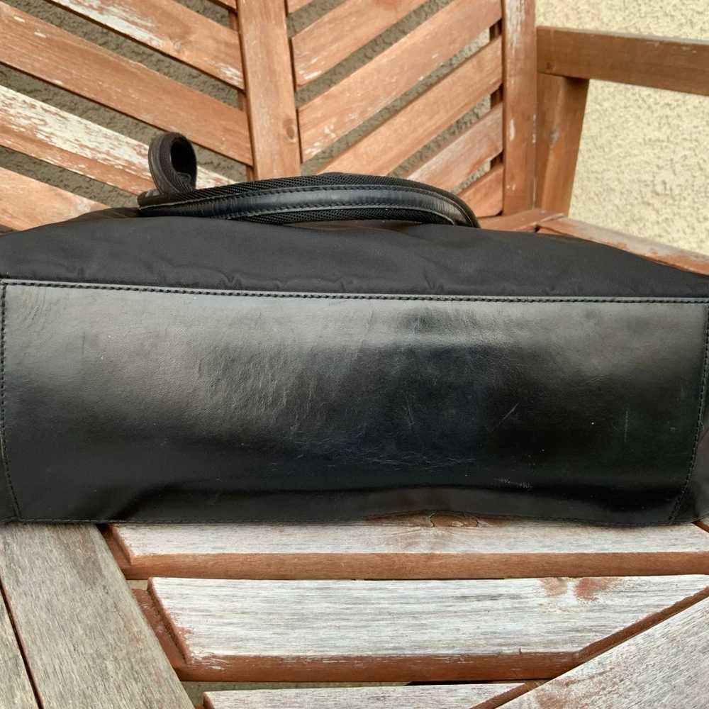 Prada nylon/leather shoulder bag - image 6