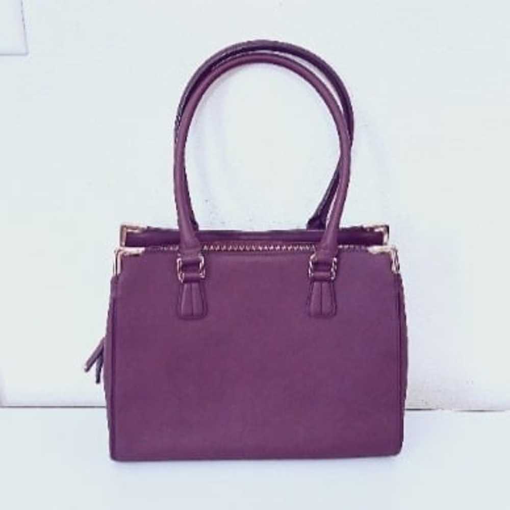 LAST DAY!!! Calvin Klein Plum Purple Tote Handbag… - image 2