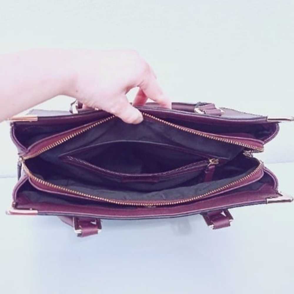 LAST DAY!!! Calvin Klein Plum Purple Tote Handbag… - image 8