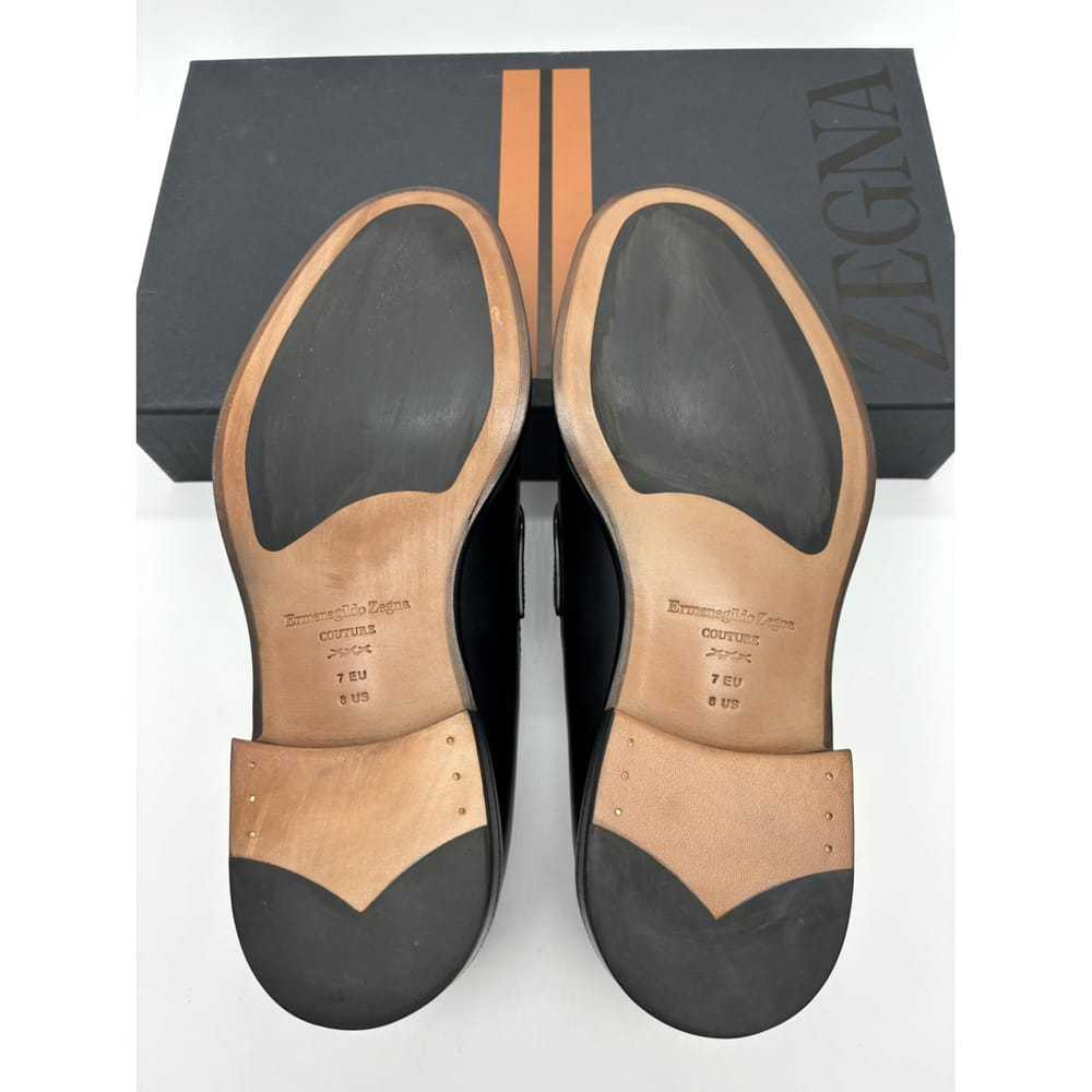 Ermenegildo Zegna Leather flats - image 9