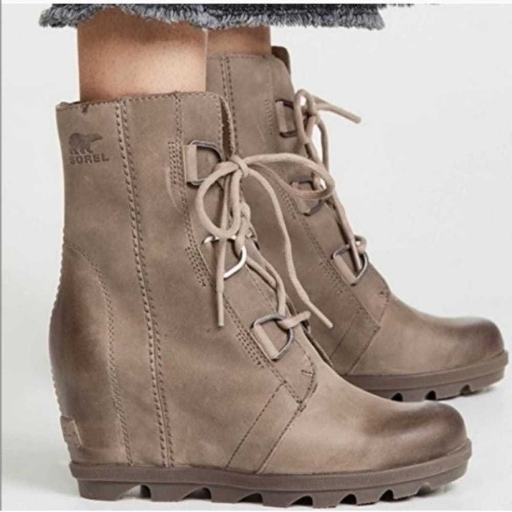 Sorel Leather lace up boots - image 3