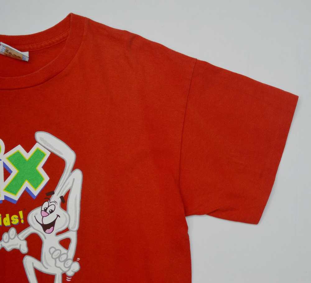 Vintage 90s TRIX American Kids Cereal Red T-Shirt… - image 4