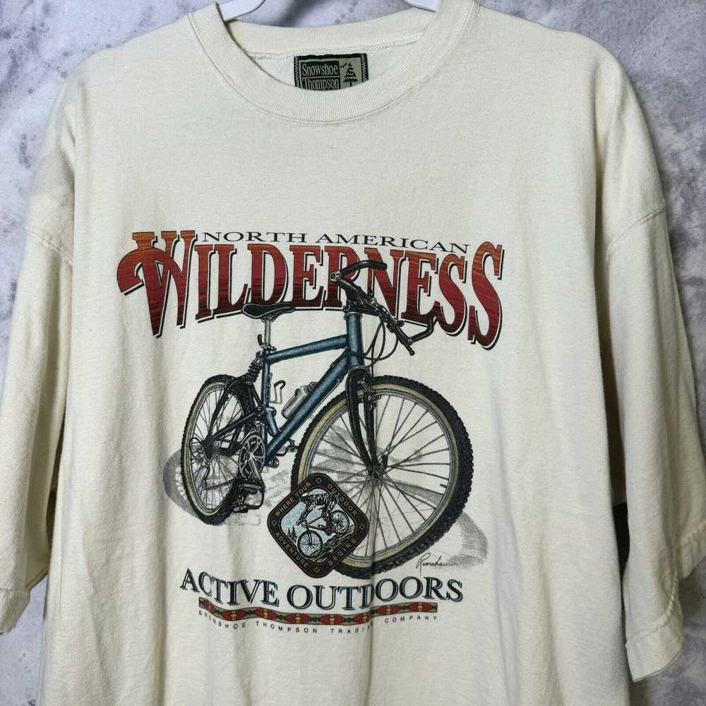 Vintage North American Wilderness T Shirt Mens 2X… - image 1