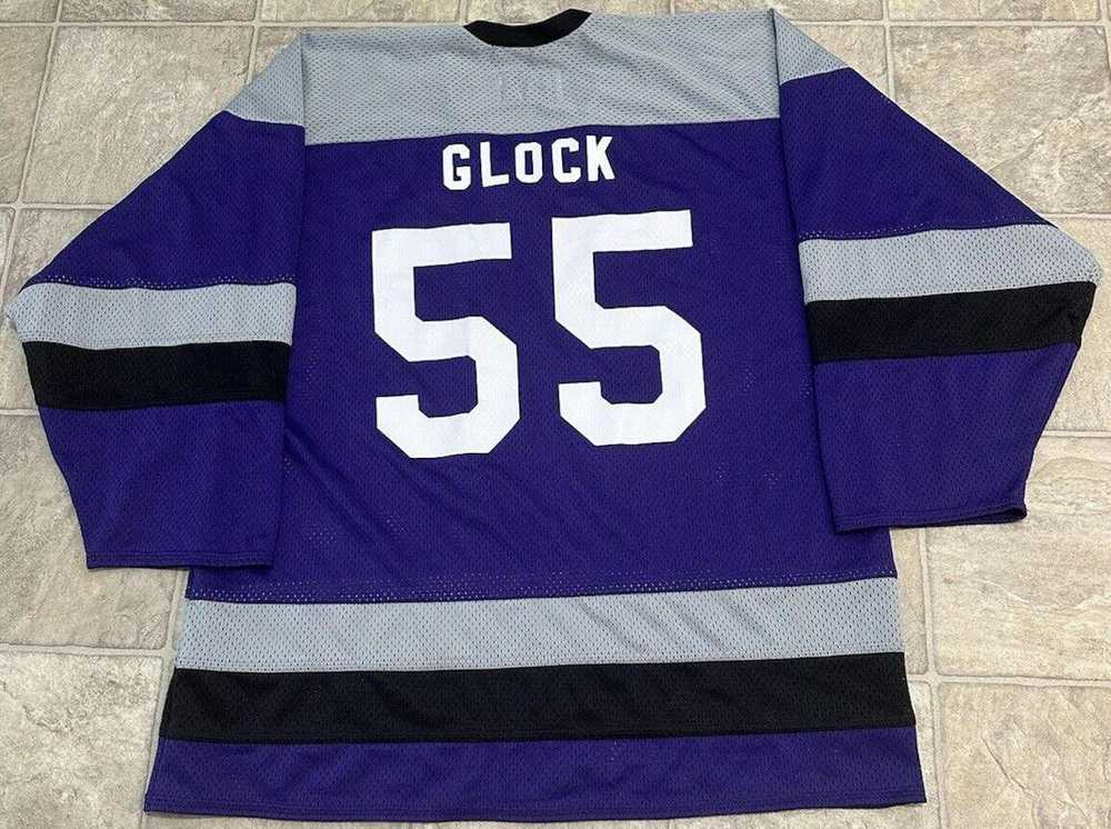Designer Vintage Glock Hockey Jersey Bakka Mens P… - image 1