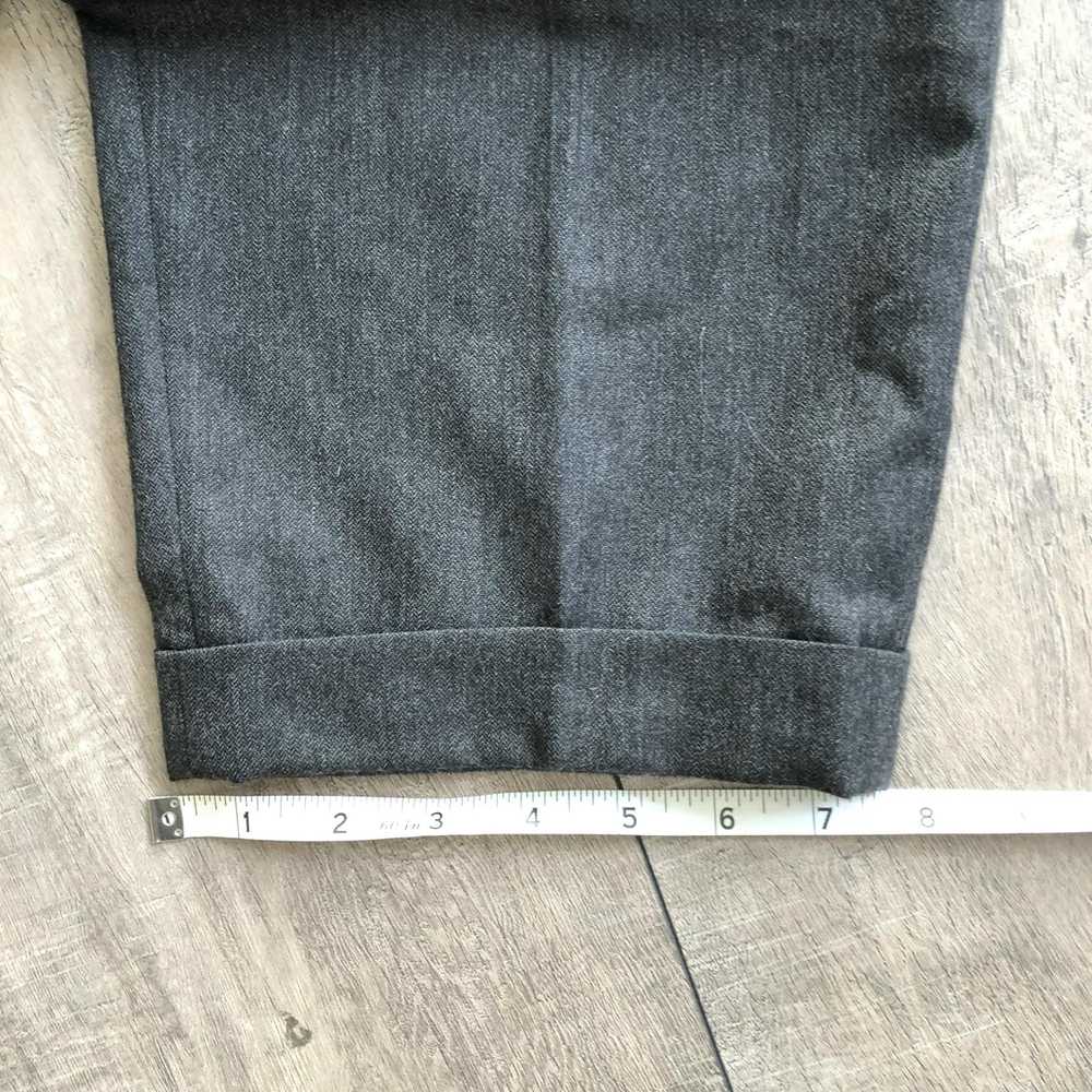 Jil Sander Jil Sander Pleated Cashmere Trousers - image 8