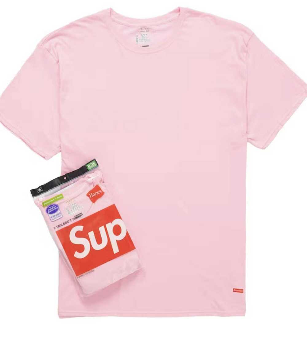 Supreme Supreme/hanes T-shirt - image 1