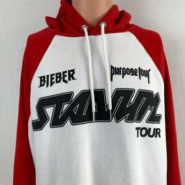 Vintage Justin Bieber 2017 Purpose Stadium Tour H… - image 1