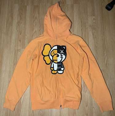 Bape kaws full zip hoodie online