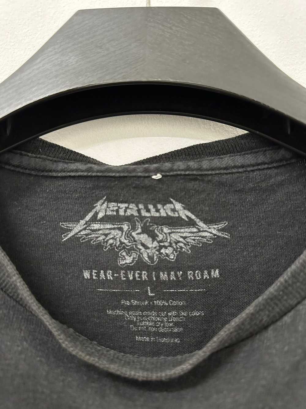 Band Tees × Metallica × Rock Band Band Tees Metal… - image 4