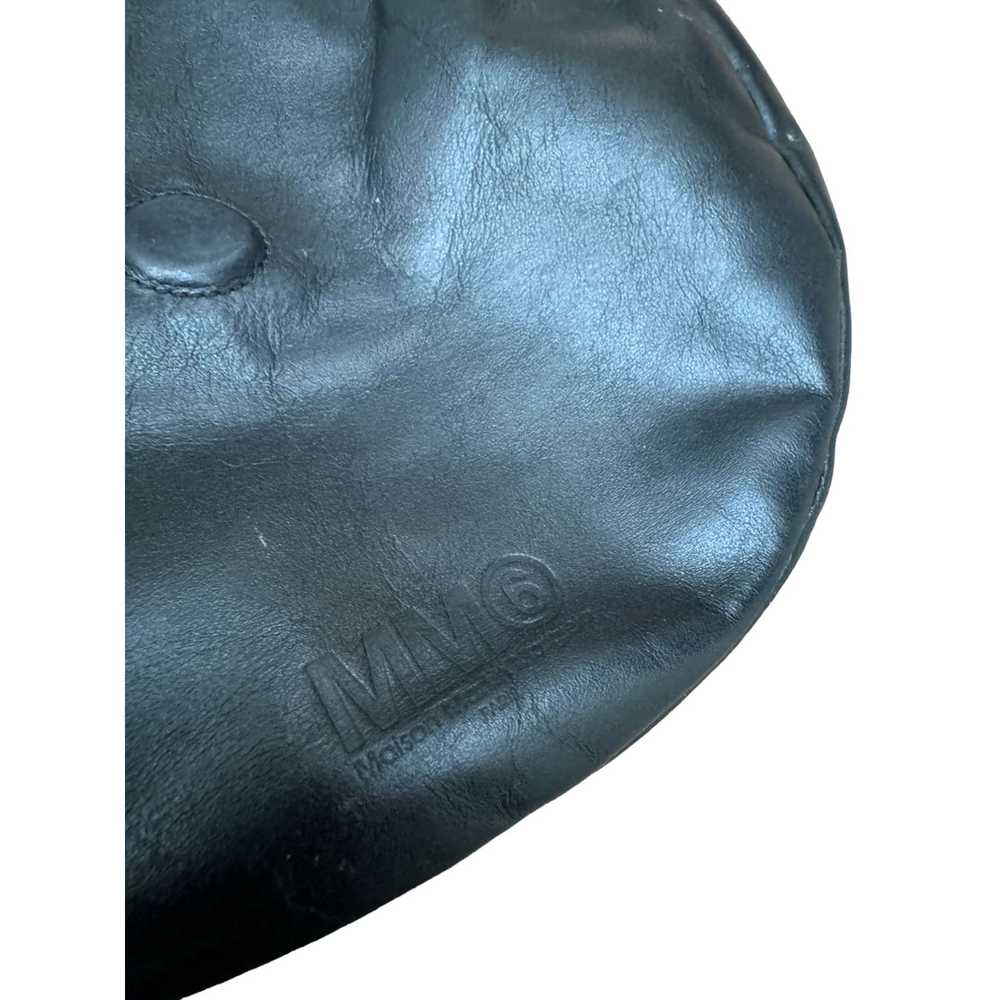Maison Margiela FW 2014 Black leather handbag - image 7