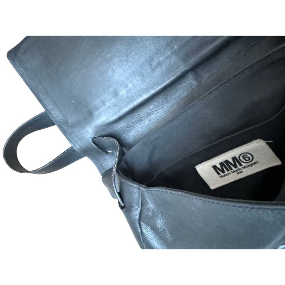 Maison Margiela FW 2014 Black leather handbag - image 8