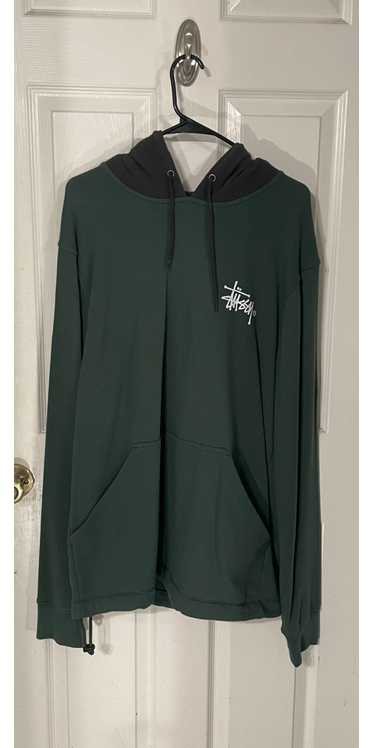 Stussy Stussy Two-tone Logo Hoodie