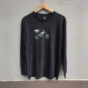 Stussy × Vintage Vintage 90s STUSSY usa tee kawas… - image 1