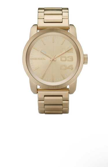 Diesel Men's Watch, Gold Ion Plated Stainless Stee