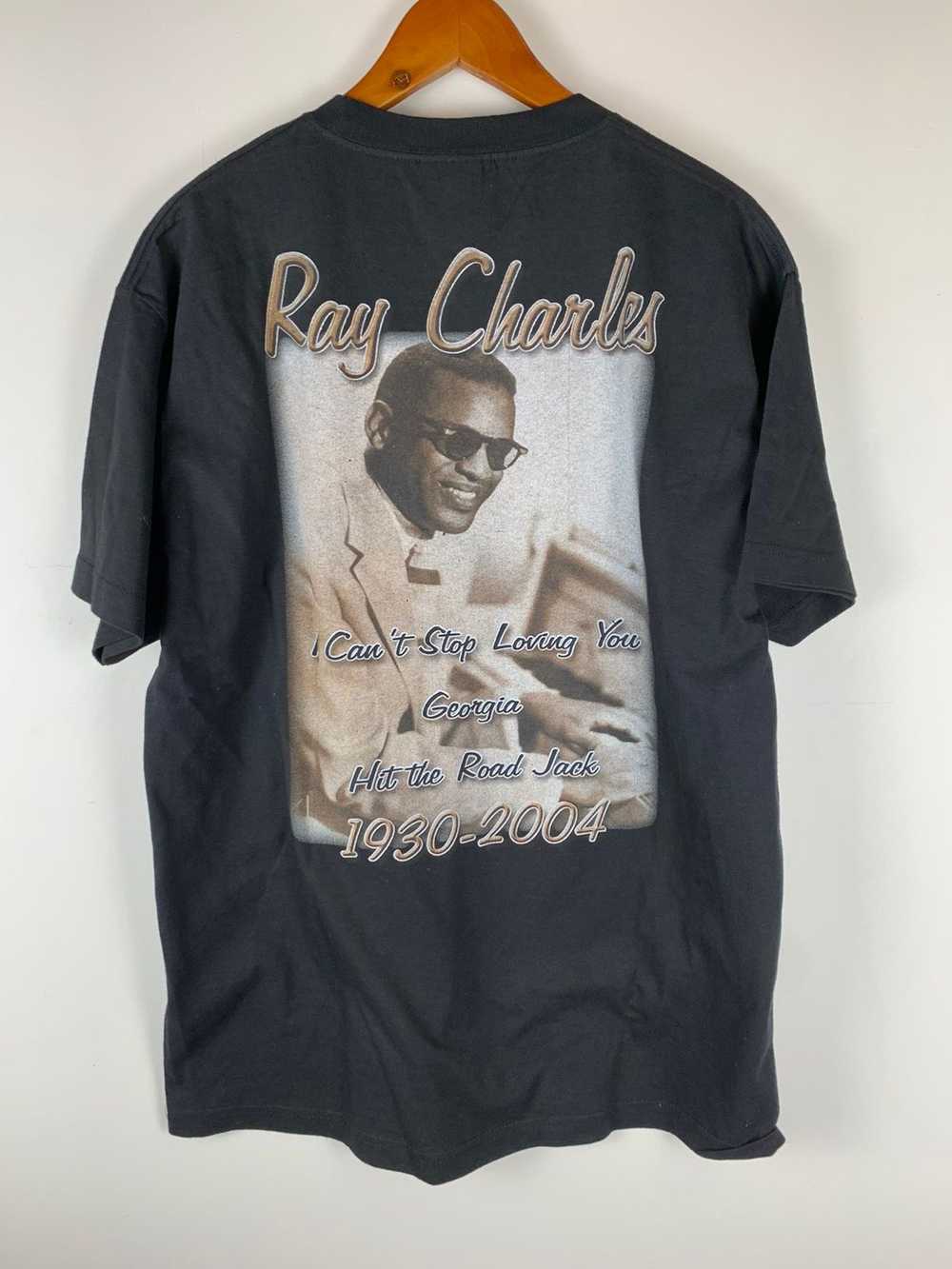 Vintage Vintage ray charles father of soul tee - image 2