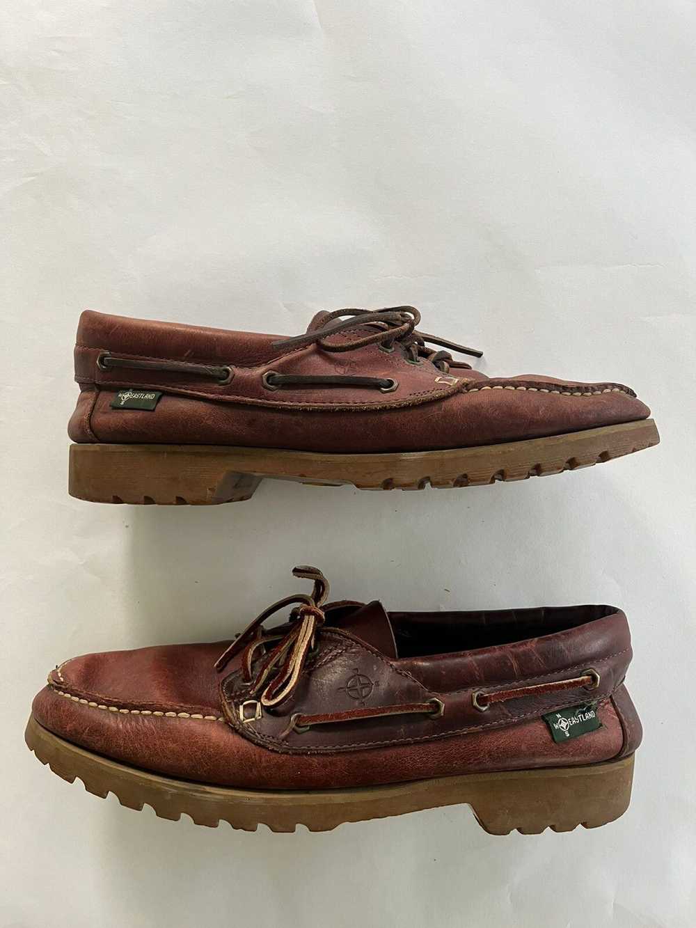 Cabelas × Vintage Vintage Brown Chunky Loafers - image 1