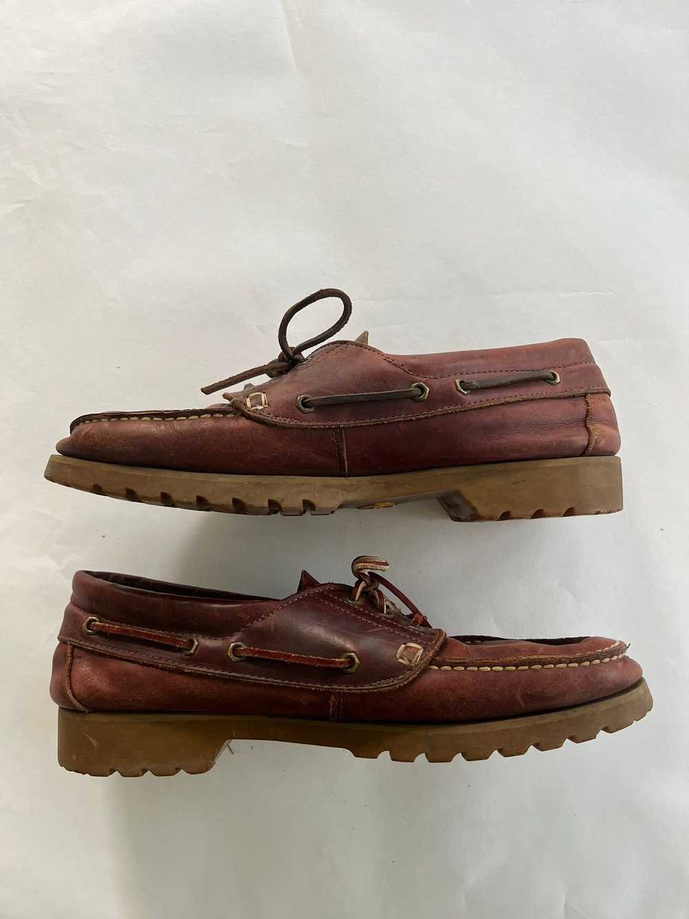 Cabelas × Vintage Vintage Brown Chunky Loafers - image 3