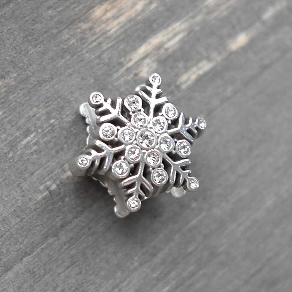 Brighton Brighton Glitz Snowflake Spacer Bead / C… - image 2