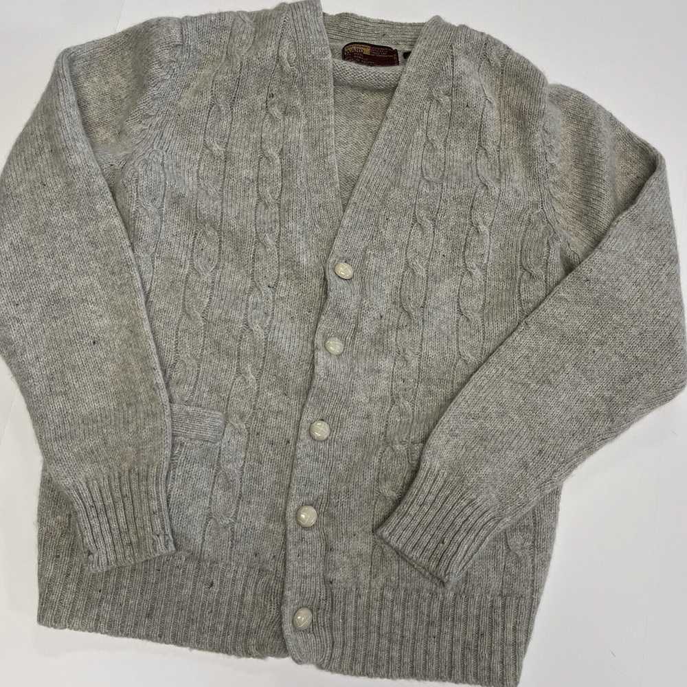 Vintage Vintage Montgomery Ward Wool Cardigan Swe… - image 5