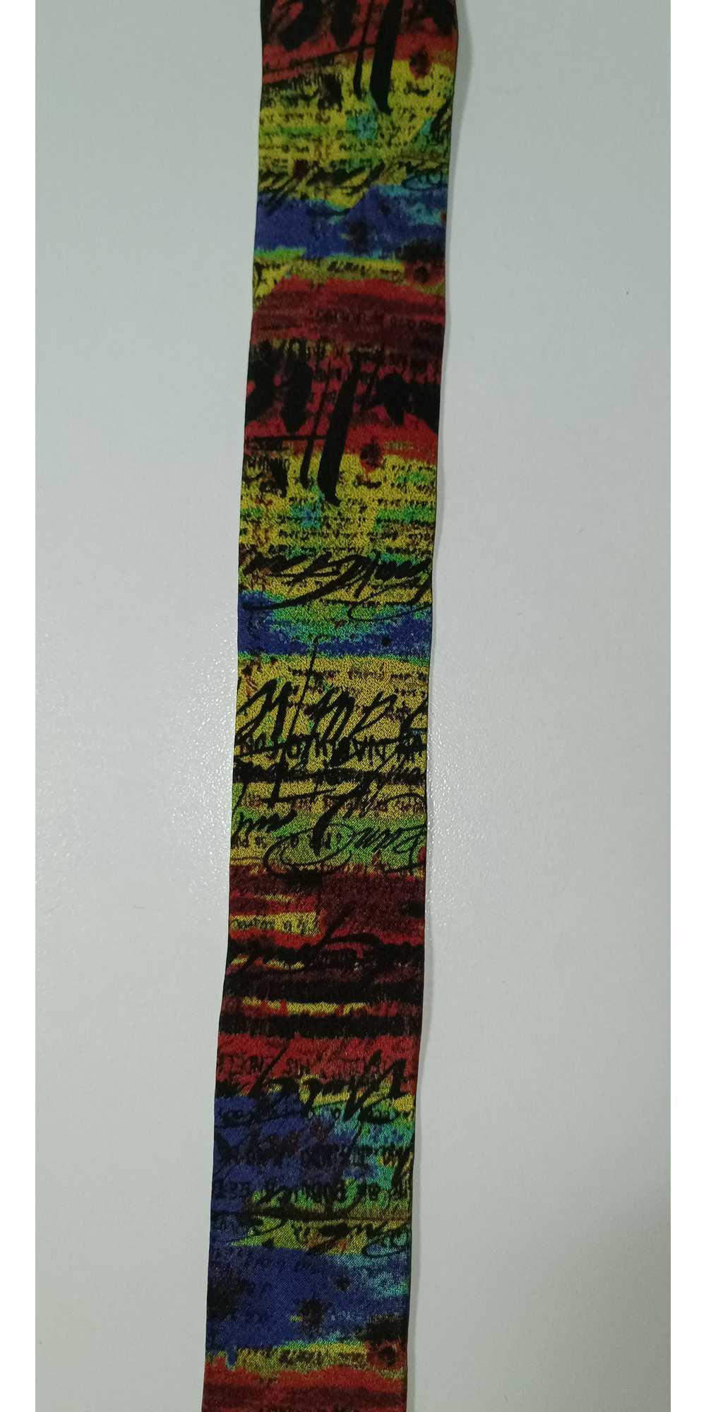 Jean Paul Gaultier FW98/99 - Silk tie with iconic… - image 6