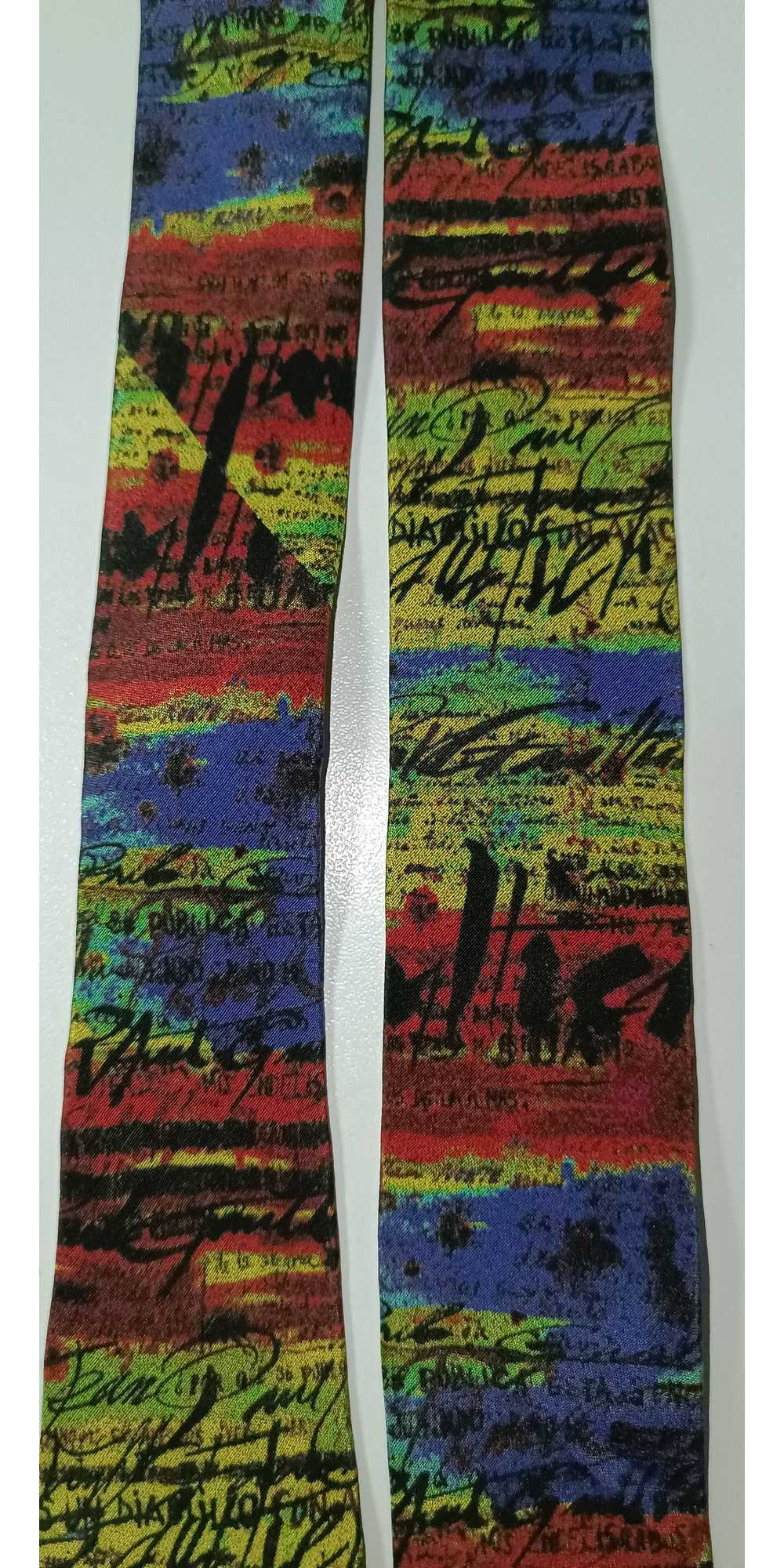Jean Paul Gaultier FW98/99 - Silk tie with iconic… - image 7