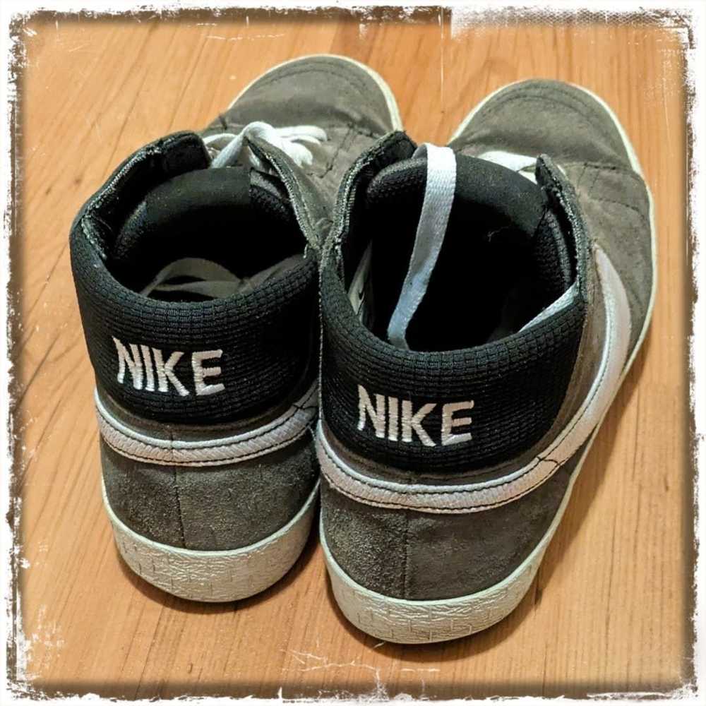 Nike 2012 Nike Blazer Mid LR Armory Shoes Grey/Wh… - image 7