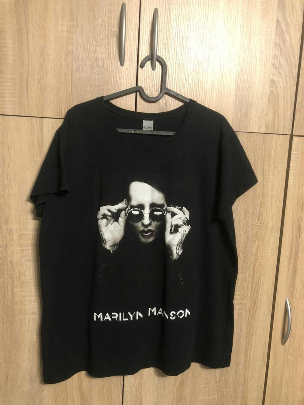 Marilyn Manson × Rock T Shirt × Vintage Marilyn M… - image 1