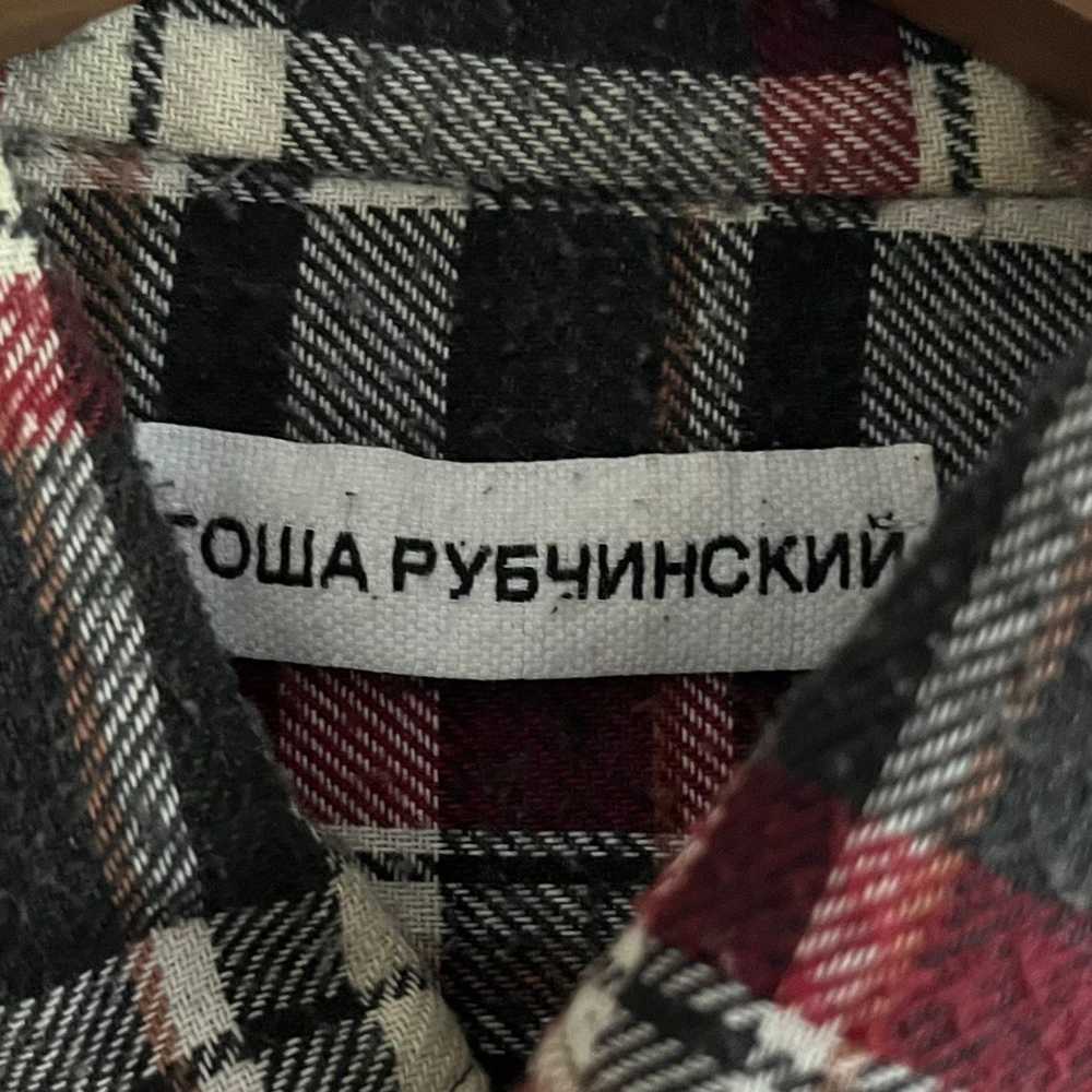 Gosha Rubchinskiy FW17 Flannel Shirt - image 9