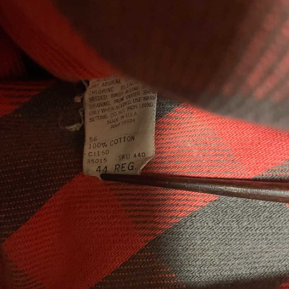 Other Vintage Sears Roebucks Trucker Flannel Line… - image 3