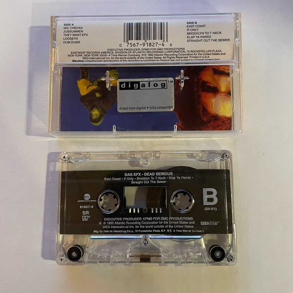 Blank Das Efx - Dead Serious Cassette Tape hip ho… - image 2
