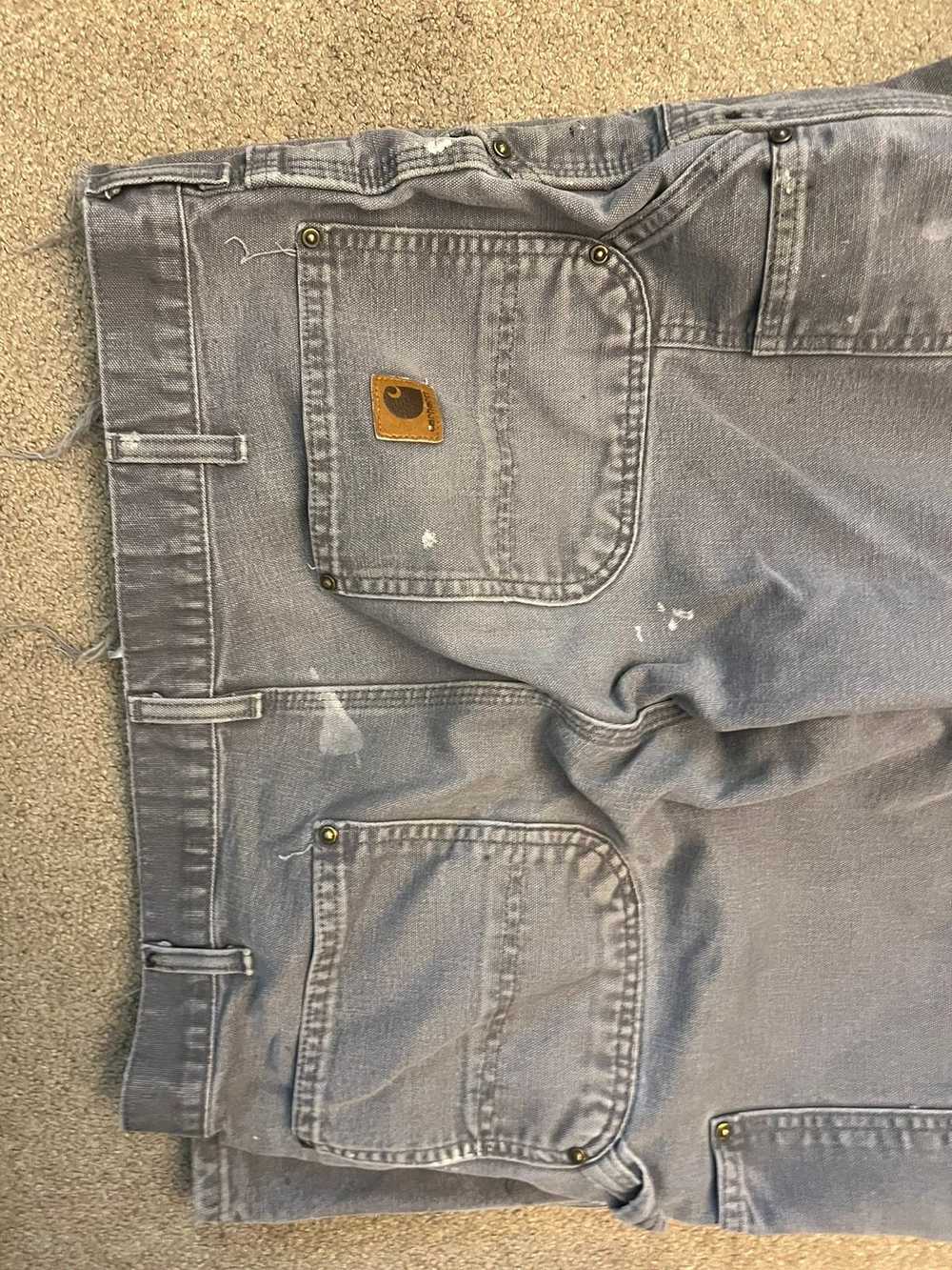 Carhartt Thrashed Painted Distressed Vintage Carh… - image 5
