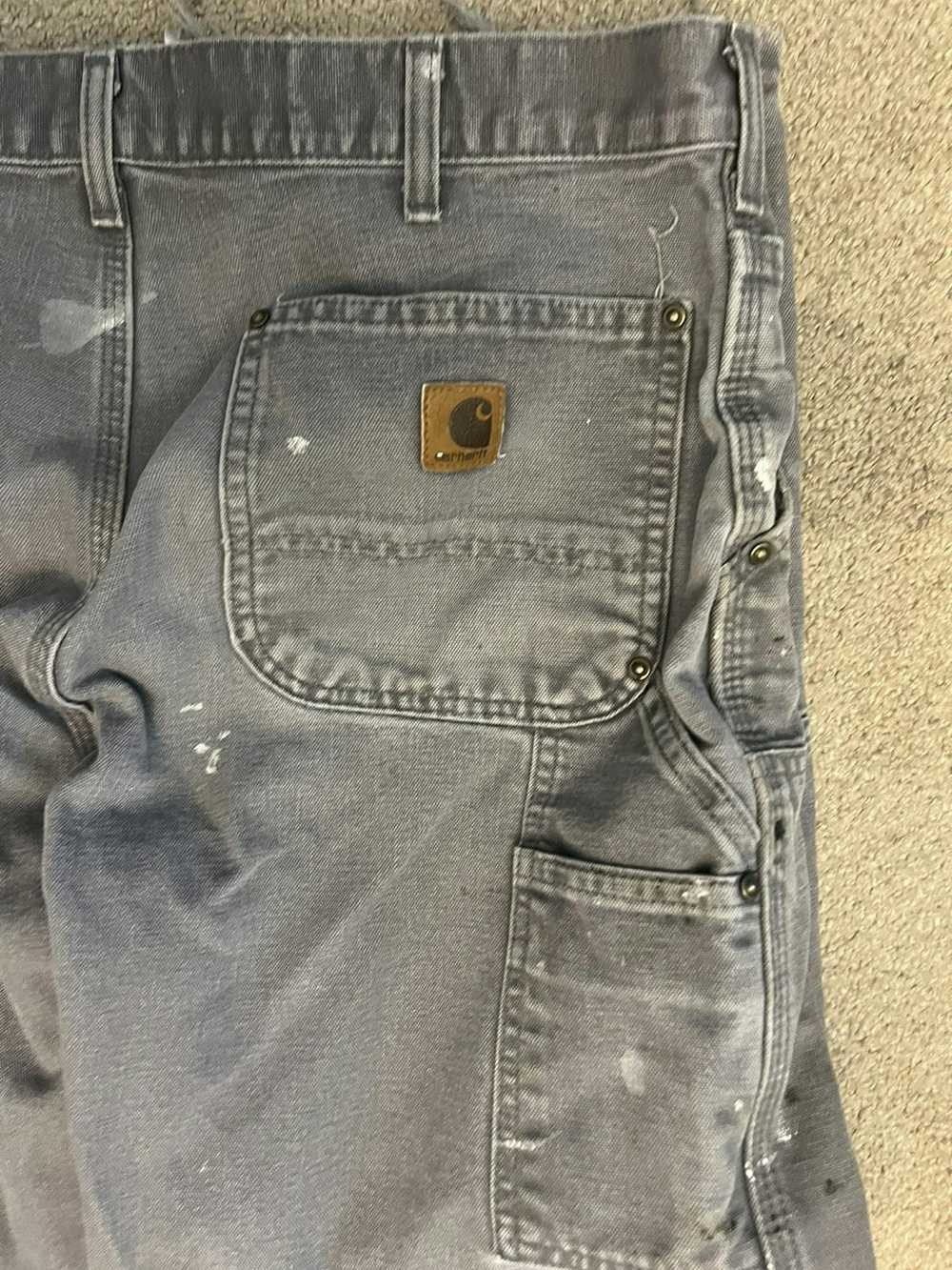 Carhartt Thrashed Painted Distressed Vintage Carh… - image 6