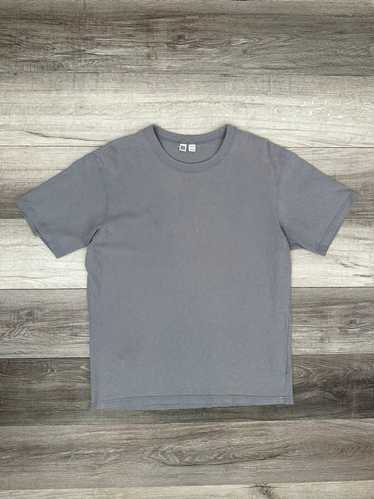 Uniqlo Uniqlo Heavyweight Cool Grey Essential Logo