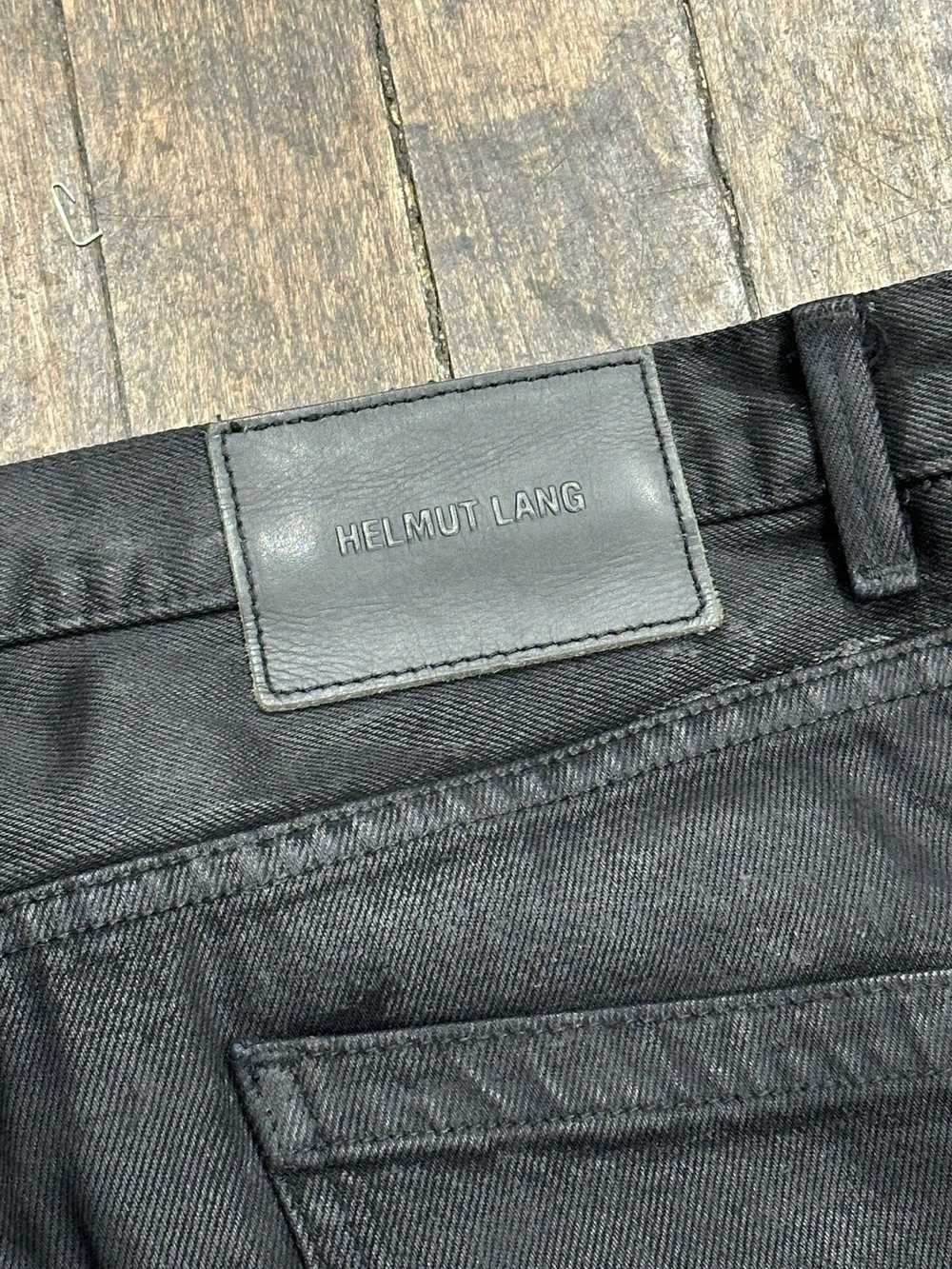 Helmut Lang Helmut Lang Waxed Denim Jeans Size 36… - image 3