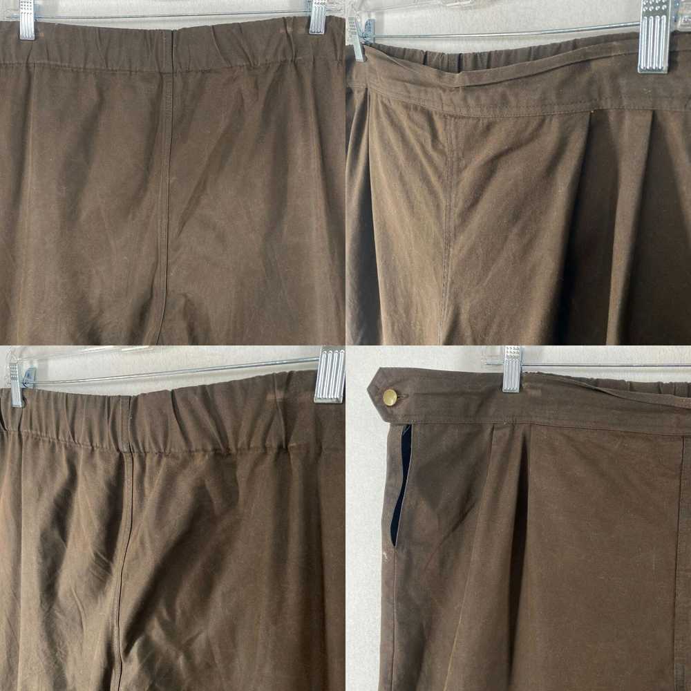 Vintage OUTBACK TRADING Pants Mens 2XL Oilskin Ov… - image 4