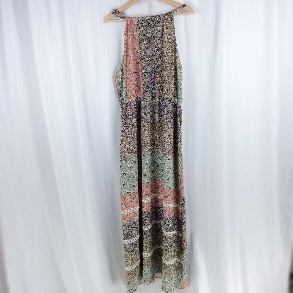 Other Maurices Patchwork Floral Maxi Dress Tank C… - image 2